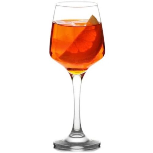 Set de 6 pahare cu picior 400 ml – Elegante, pentru vin, apă sau cocktailuri, sticlă transparentă, stil clasic