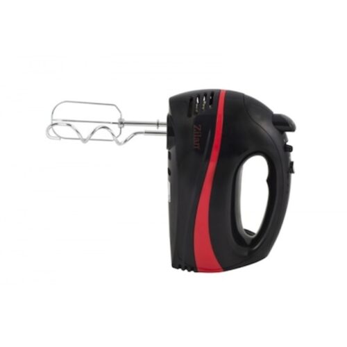 Mixer electric de mână ZLN-8402, 300W, 5 viteze, negru, 20x9x27cm