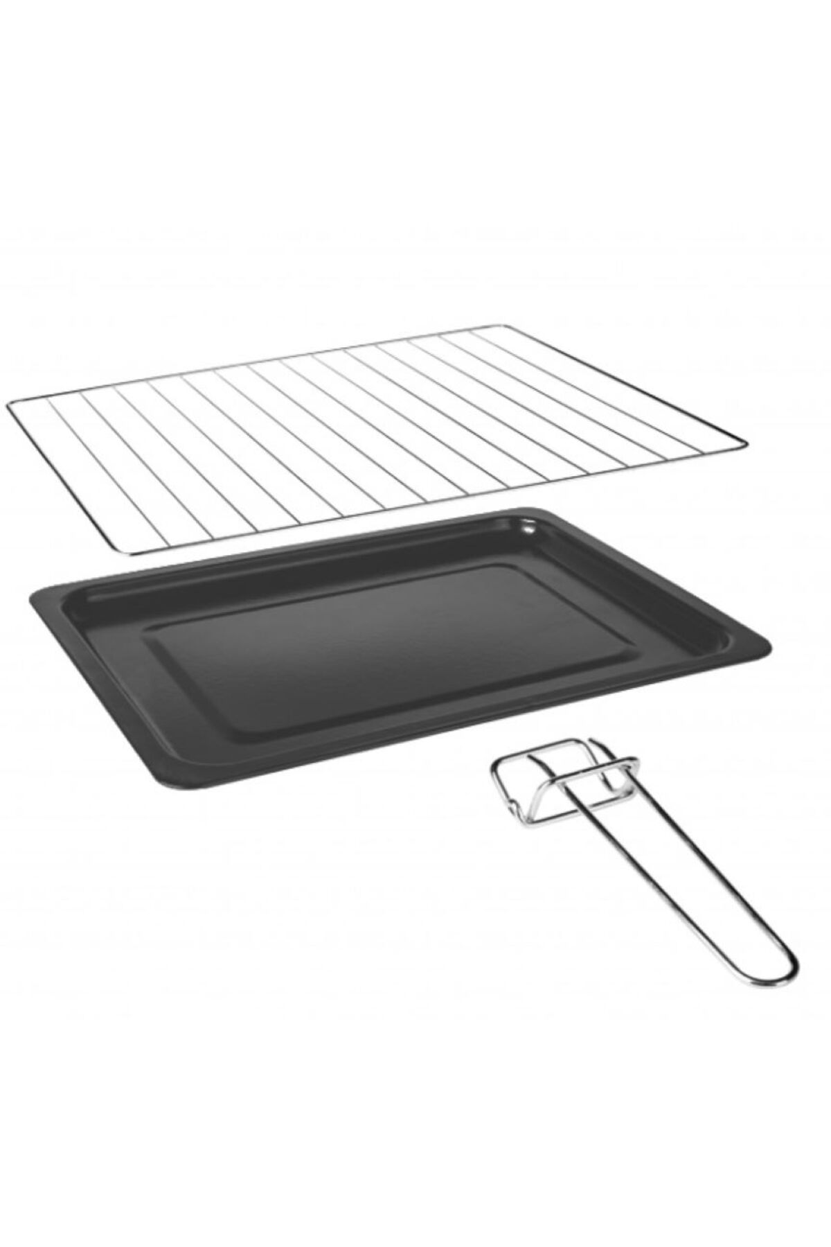 Cuptor electric ZLN-0980, 1380 W, 19 L, temperatură reglabilă, negru - imagine 3