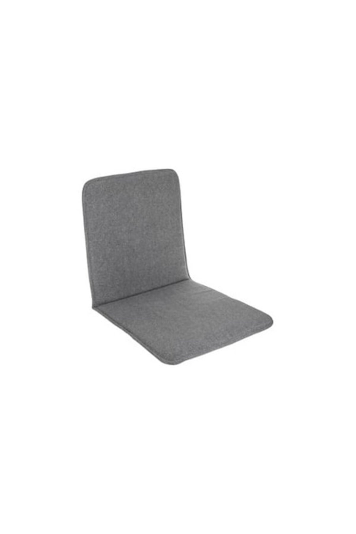 Perna Scaun cu Spatar pentru Spatii Exterioare Gri 86x43cm