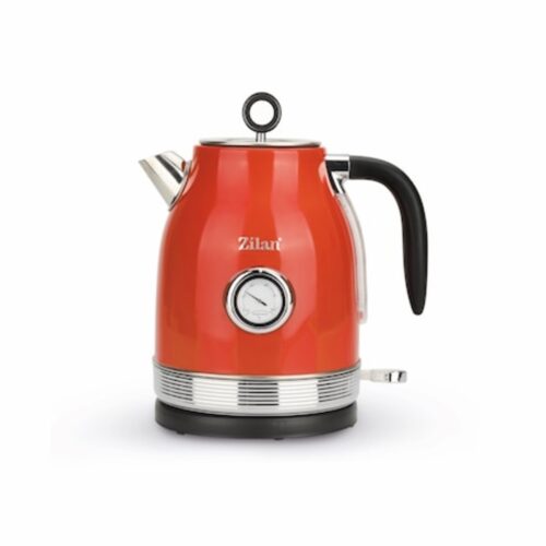 Fierbator RETRO ZLN7033 Rosu, Capacitate 1.7 Litri, Putere 2200W, Rotire 360