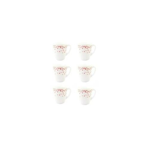 Set de 6 căni Opal – Decor de iarnă – 300 ml