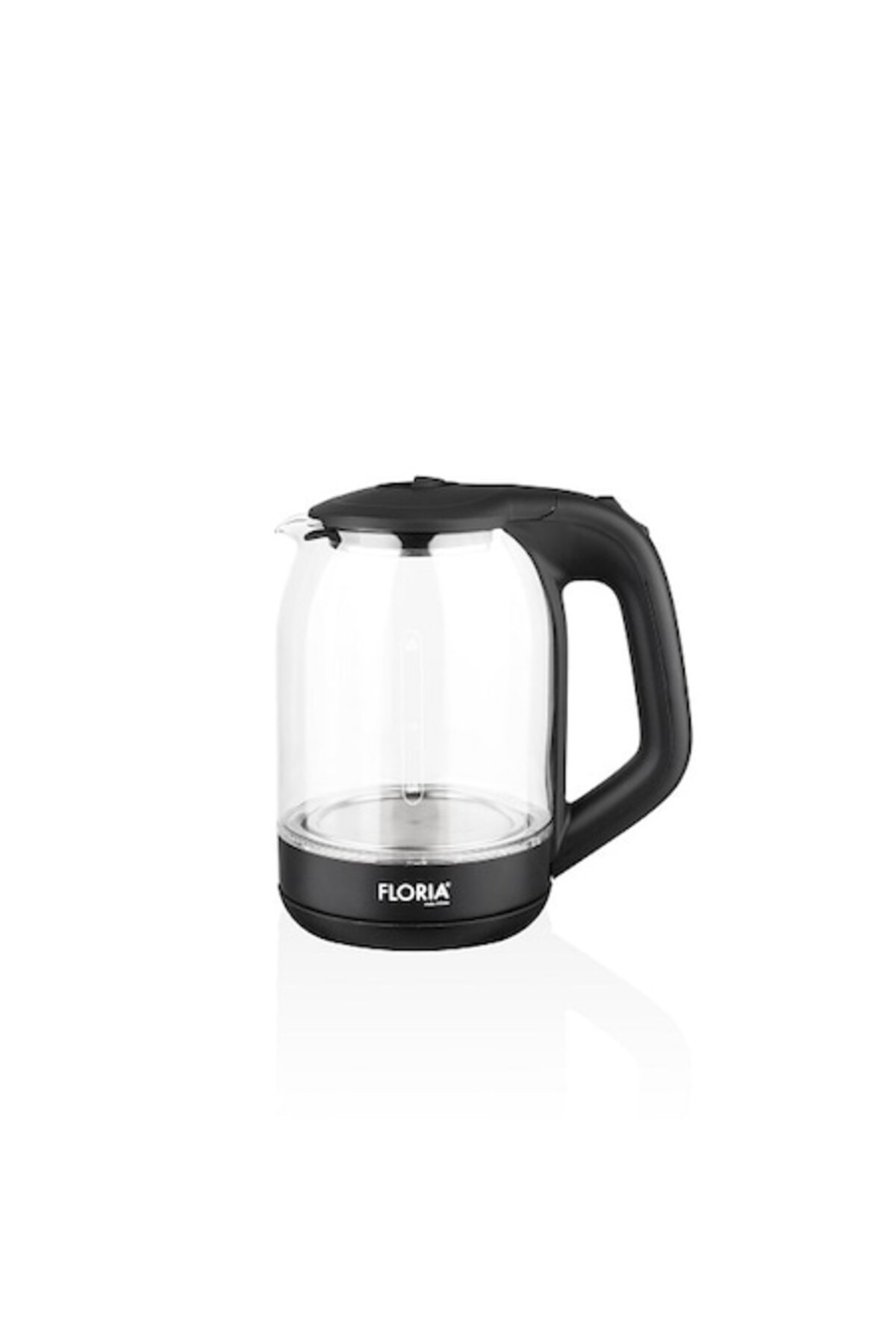 Fierbător din sticlă ZLN-3505, iluminare LED pentru apă, 1500W, 1,8L