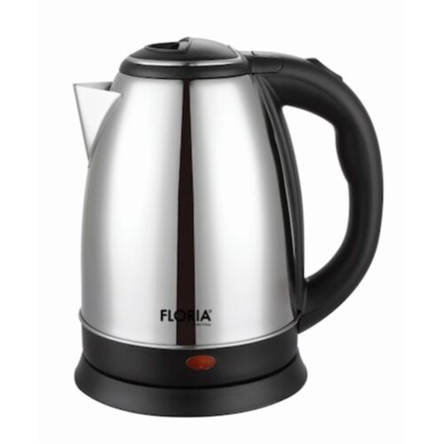 Fierbător din oțel inoxidabil ZLN6159 argintiu/gri, 1,8 l, indicator luminos, 1800 W