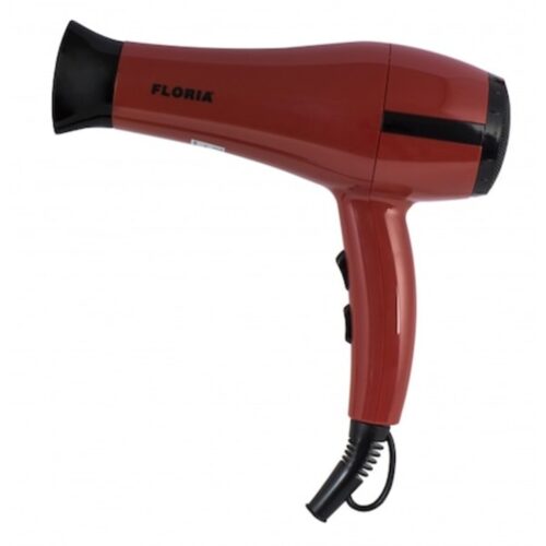 Uscător de păr FLORIA, ZLN-8984, Putere 1800 W, Roșu