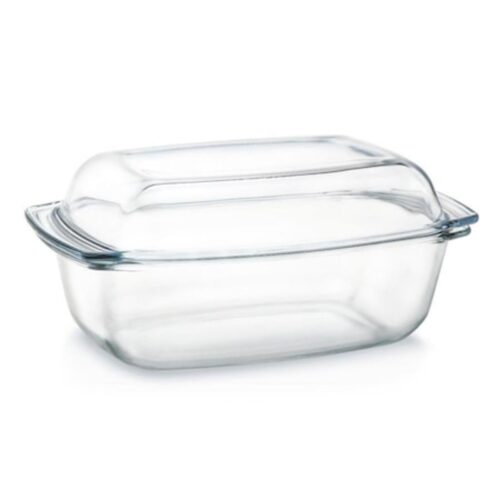 Vas rezistent la căldură, sticlă borosilicată, 5,1 l, transparent