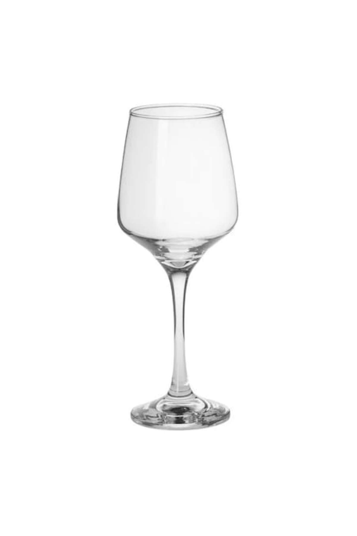 Pahar cu picior, transparent, 380ml, 9x22cm, set