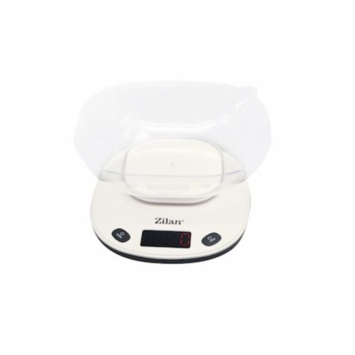 Cântar de bucătărie ZLN7880, alb, capacitate maximă 5 kg, afișaj digital, oprire automată
