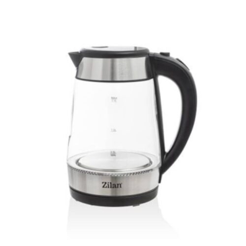 Fierbător electric ZLN-3963, 2200W, 1.7L, iluminare LED, sticlă