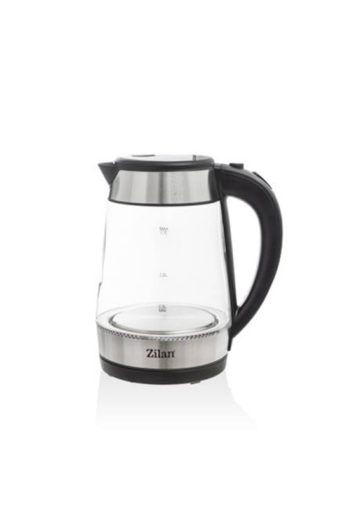 Fierbător electric ZLN-3963, 2200W, 1.7L, iluminare LED, sticlă