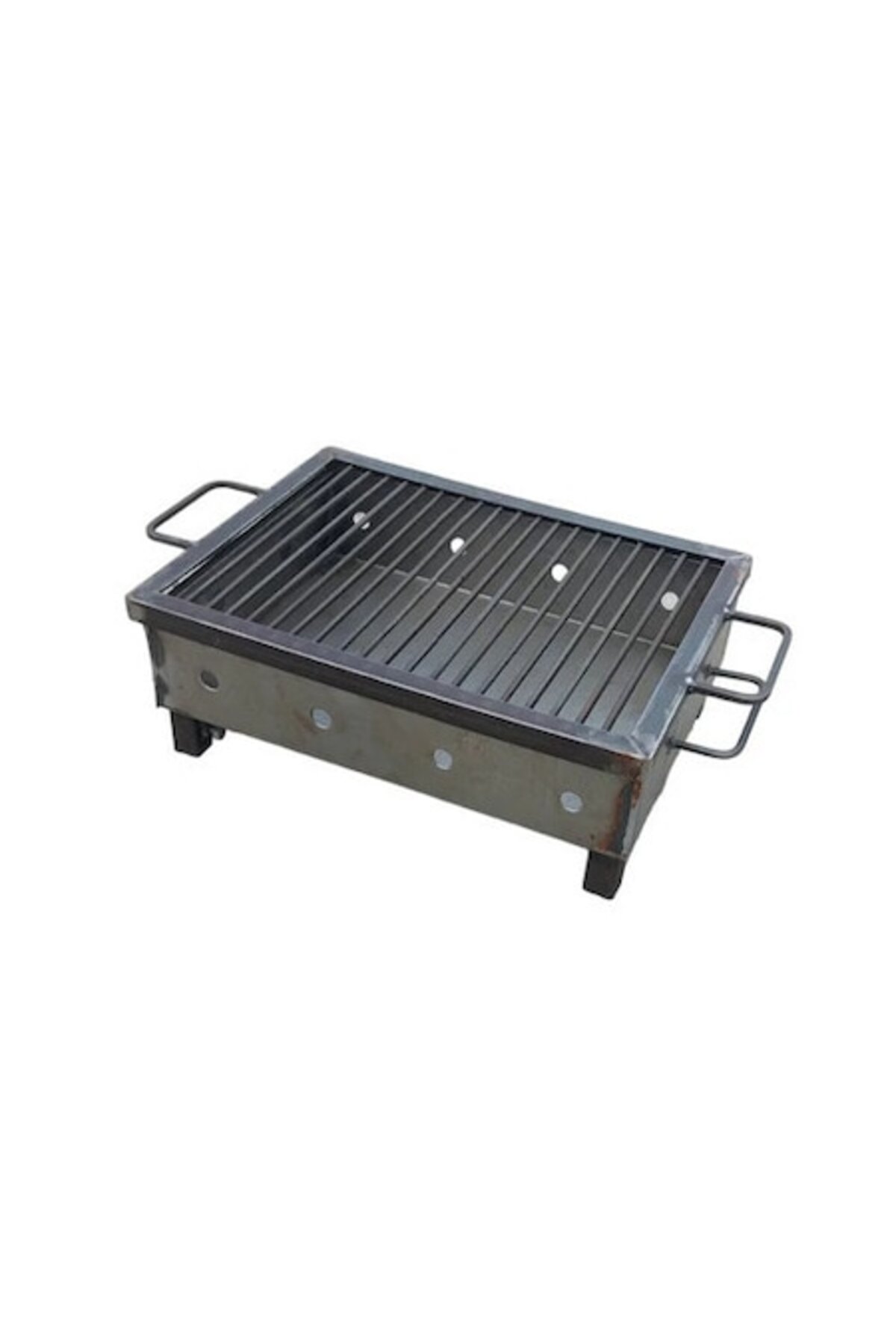 Gratar Gradina 40x30 cm din fier, cu picioare