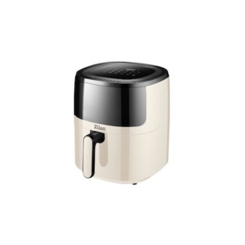 Friteuză cu aer ZILAN, putere 1500w, capacitate 5l, smântână / ZLN 9984