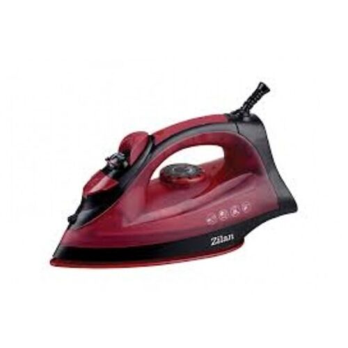 Fier de călcat cu talpă ceramică ZLN-2188 Burgundia, 2200W, călcare cu abur și uscată, funcție de curățare automată