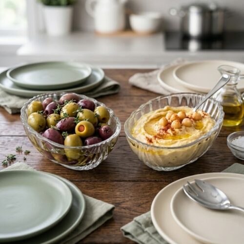 Set 6 Boluri din Sticlă London Bowl Oval, Diametru 13x9 cm, pentru Sosuri, Aperitive, Măsline și Deserturi