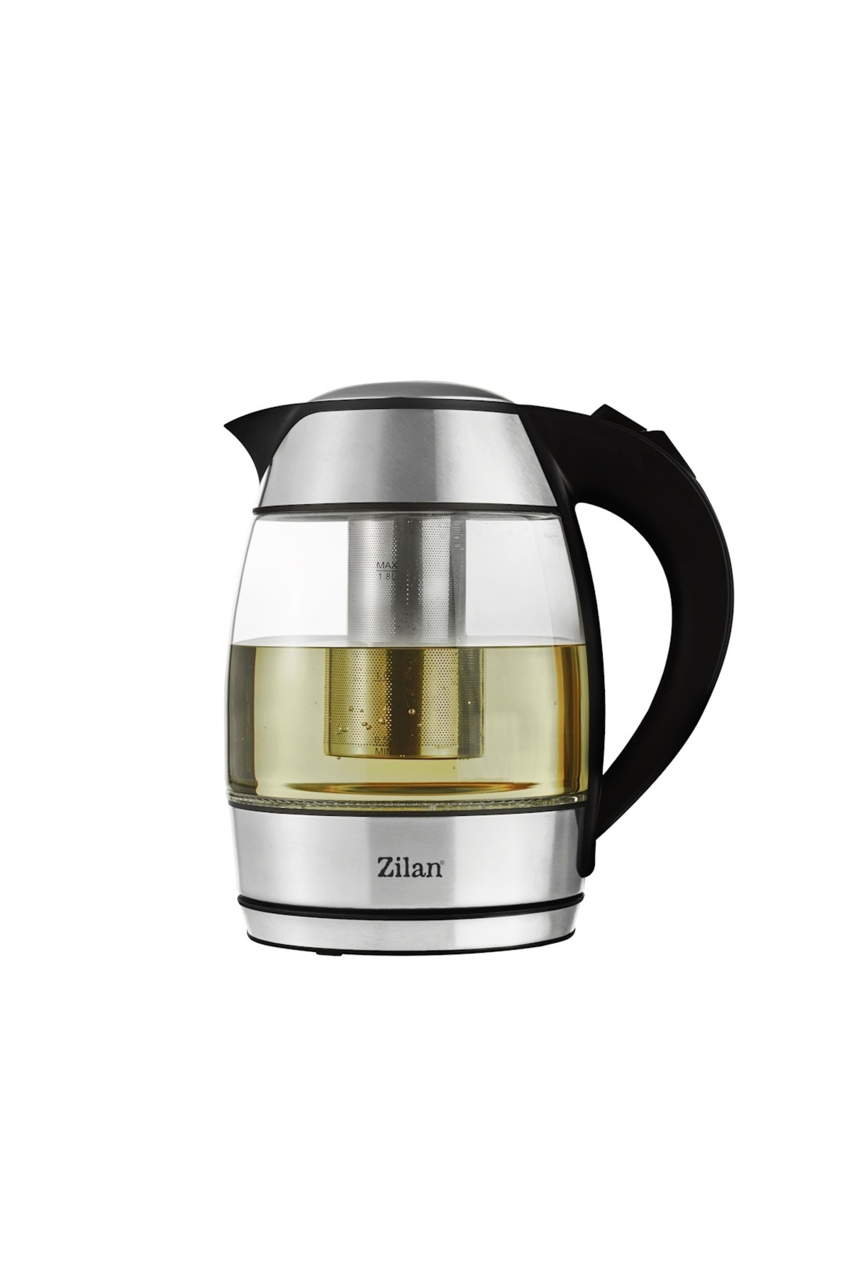 Fierbător electric ZLN8948 cu filtru pentru ceai, capacitate de 1,8 litri, putere de 2200W