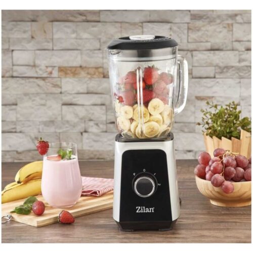 Blender, 1,5 l, 2 viteze, 1000 W, negru/gri