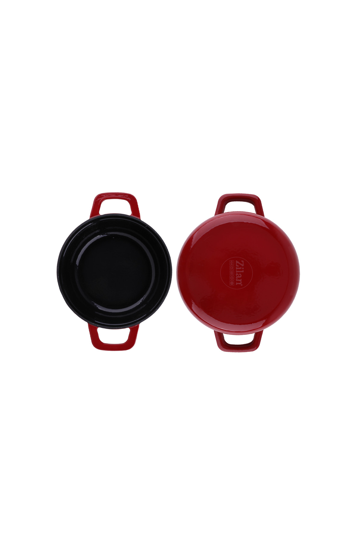 Cratita Zilan ZLN0958, 2.1L, Diametru 24 cm, Compatibila cuptor, masina vase, 7 straturi - imagine 2
