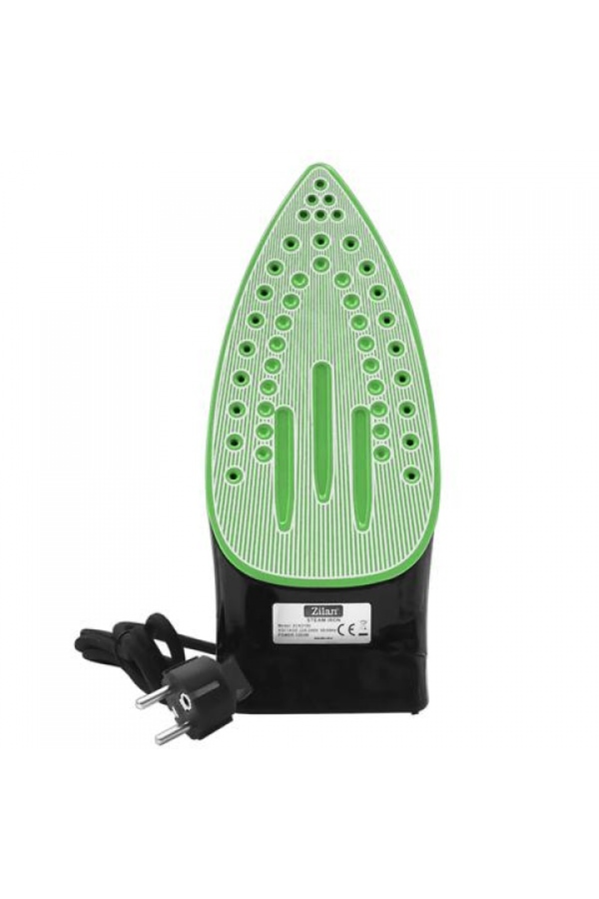 Fier de călcat cu talpă ceramică, putere 2200W, călcare cu abur și uscată, funcție de autocurățare, verde / ZLN 2189 - imagine 5