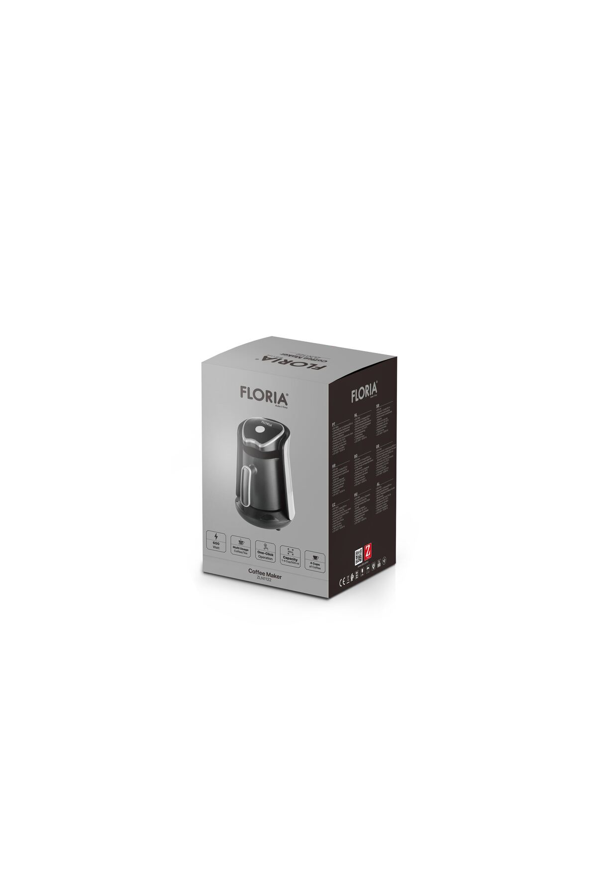 Mașină de cafea ZLN1122, capacitate 500 ml, putere 600 W, extracție prin picurare - imagine 2