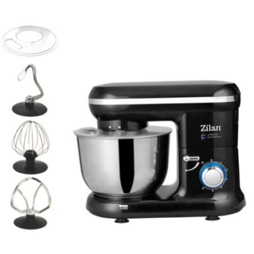 Mixer multifuncțional Hurricane ZLN-3185, negru, 6 viteze + pulse, 4,5 l, 1000 W,
