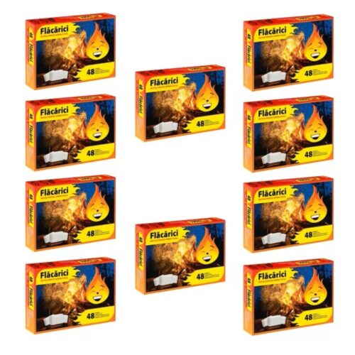SET DE 10 PACHETE PASTILE APRINS FOCUL FLĂCĂRICI 48BUC