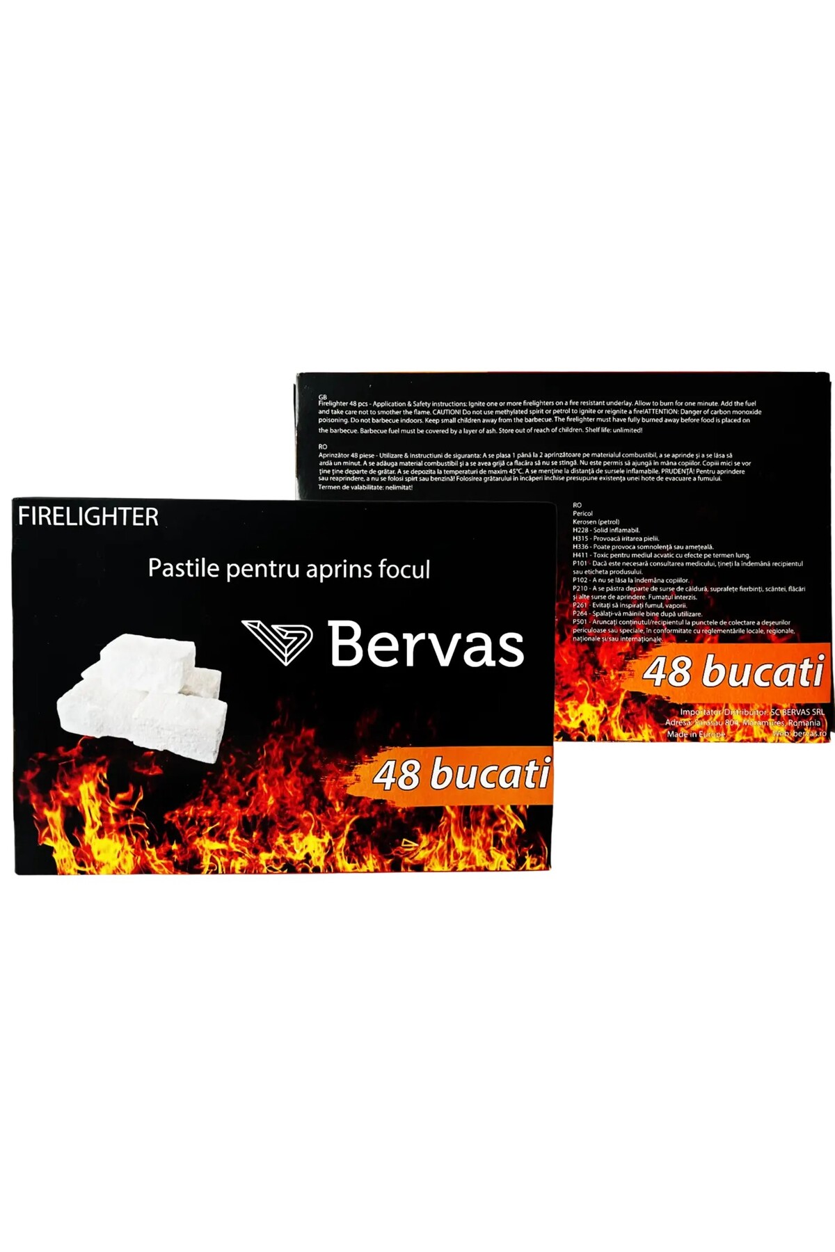 SET DE 5 PASTILE APRINS FOCUL