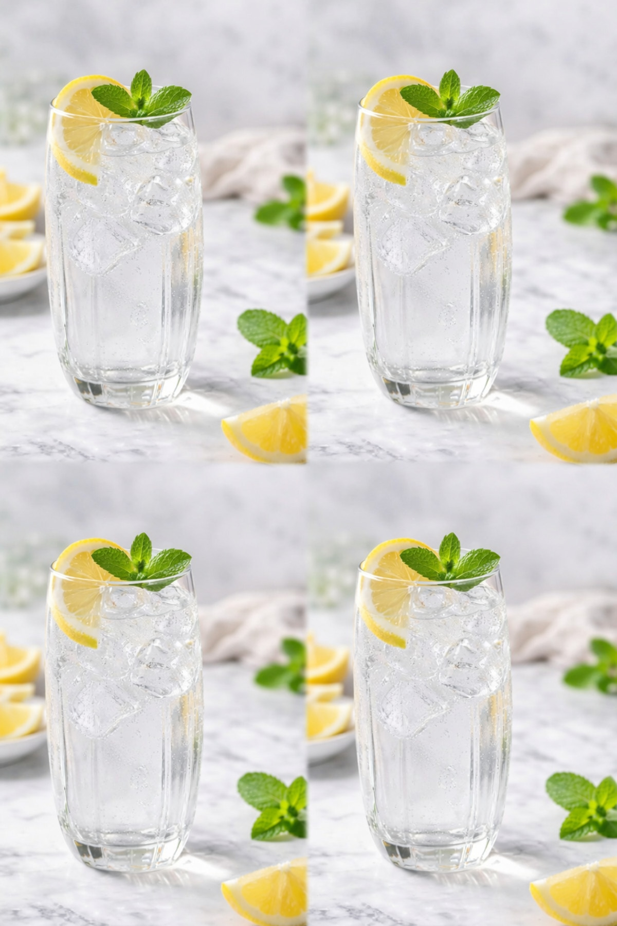 Set 6 Pahare din sticlă premium 510 ml pentru apă, sucuri și cocktailuri - imagine 3