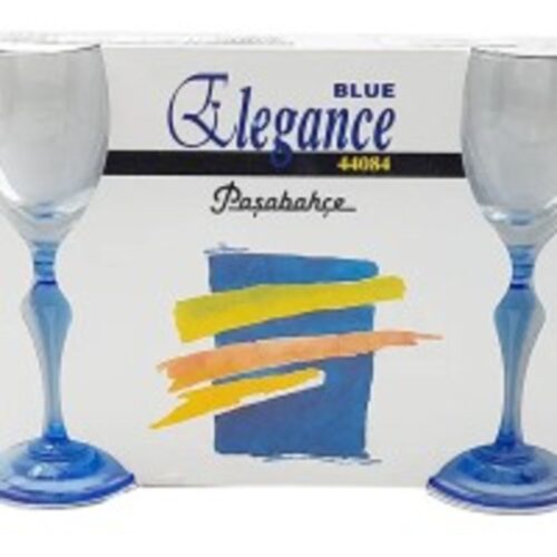 Pahar de lichior Pasabahce Blue Elegance 100cc (44084) set 3 buc.