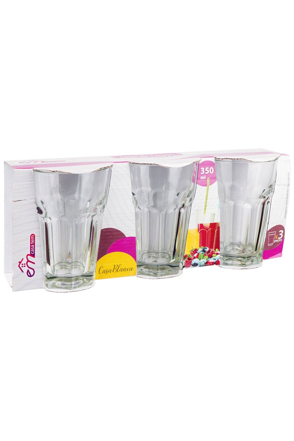 SET 3 GLASSES 350 ML