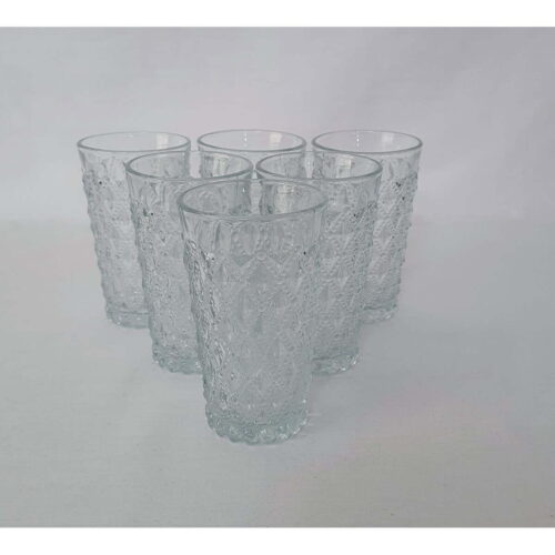 Set de 6 pahare de sticlă 270 ml