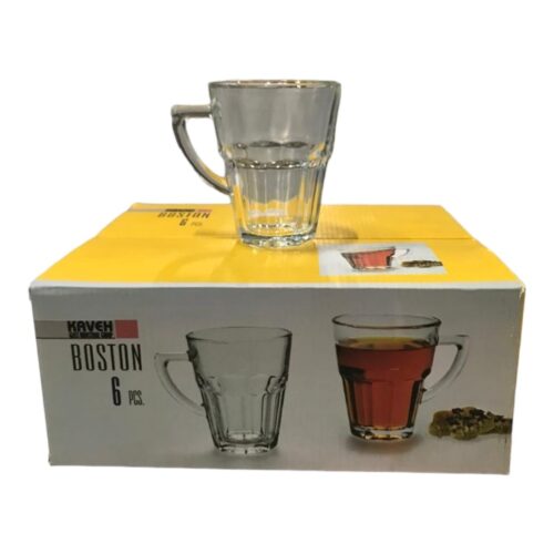 set de 6 căni de sticlă 260 ml GL 9095 GCL
