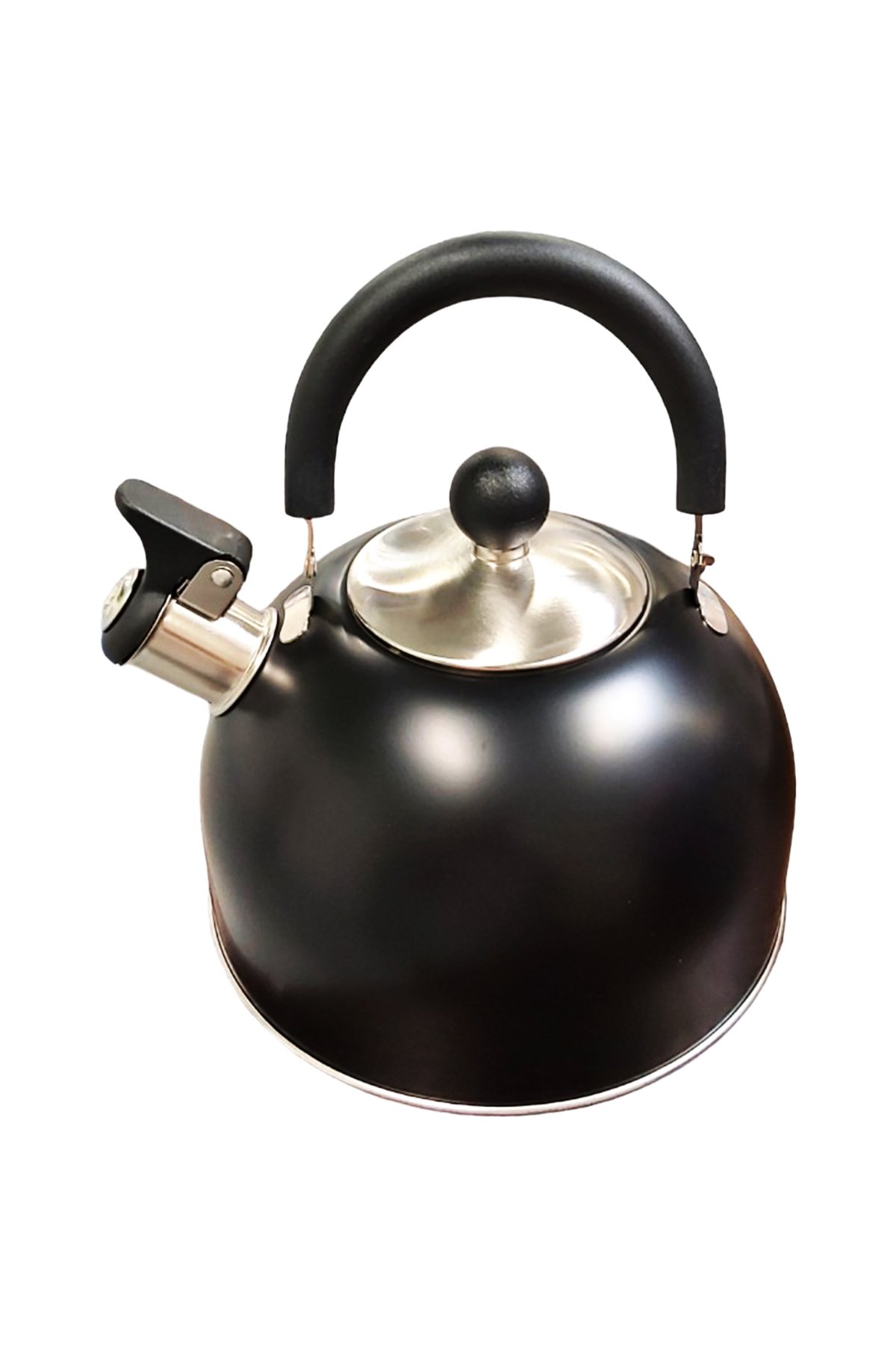 Ceainic metalic negru 2,5 L (19 x 11,5 cm) 106043